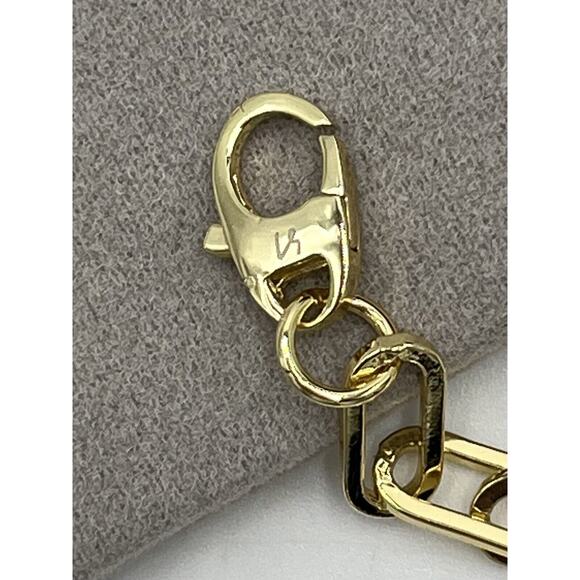 Loren Stewart X Curateur Double Wrap Chain Toggle Bracelet Choker Necklace New - Picture 10 of 10